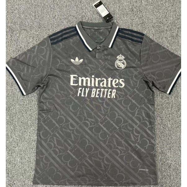 Thailande Maillot Real Madrid Third 2024-25 Gris